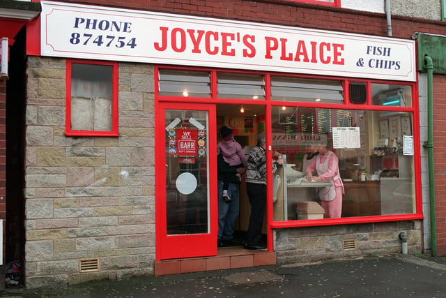 Joyce's Plaice Fish and Chips was a firm favourite in Fleetwood back in 1997