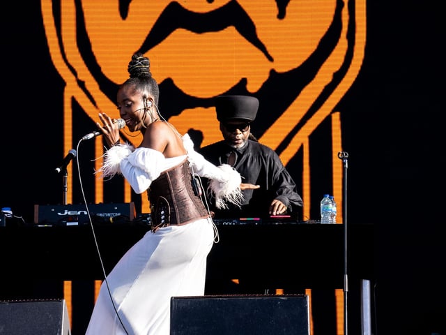 British soul music collective Soul II Soul, best known for their hits Back to Life and Keep On Movin'