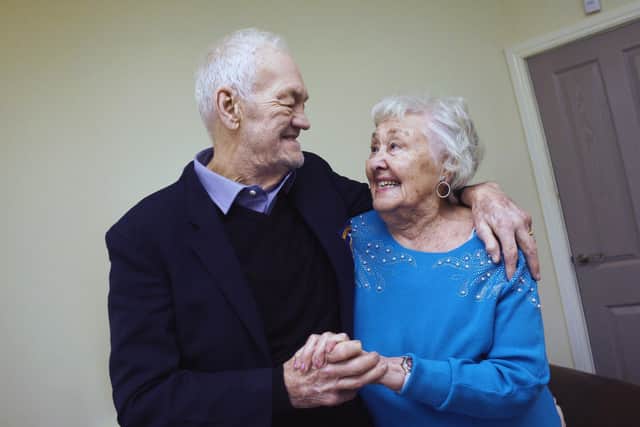 John and Kathleen Etty enjoy dancing and rubgy, John used to be a professional player.