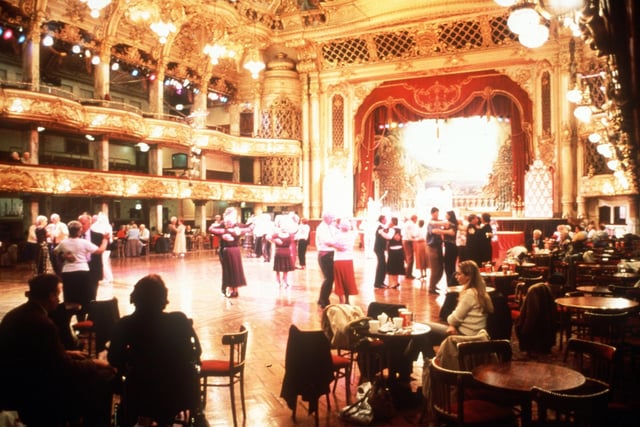 Blackpool Tower Ballroom as it was in 2000
