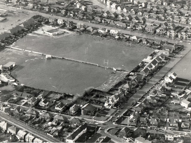 Fleetwood Rugby Club and Cricket Club under water