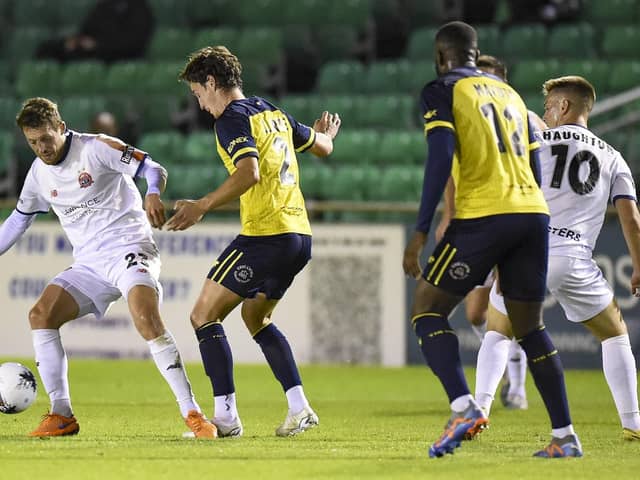 AFC Fylde lost at Solihull Moors on Tuesday Picture: Steve McLellan