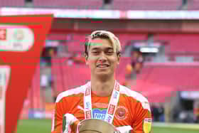 Kenny Dougall has departed Blackpool (Photographer Rob Newell/CameraSport)