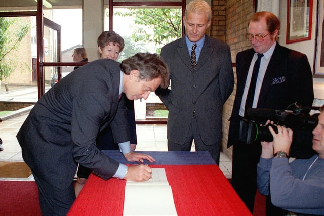 St George's High School in Marton claimed the political coup of Conference week in 1998 when Prime Minister Tony Blair, Home Secretary Jack Straw and Education Secretary David Blunkett visited the school to see for themselves the improvements made by staff and pupils