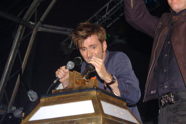 The Blackpool Illuminations Switch-On was performed by David Tennant in 2007