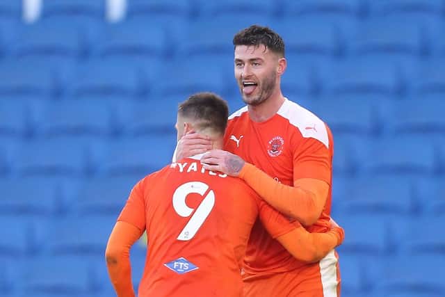 Yates and Madine are Blackpool's only available strikers at this moment in time