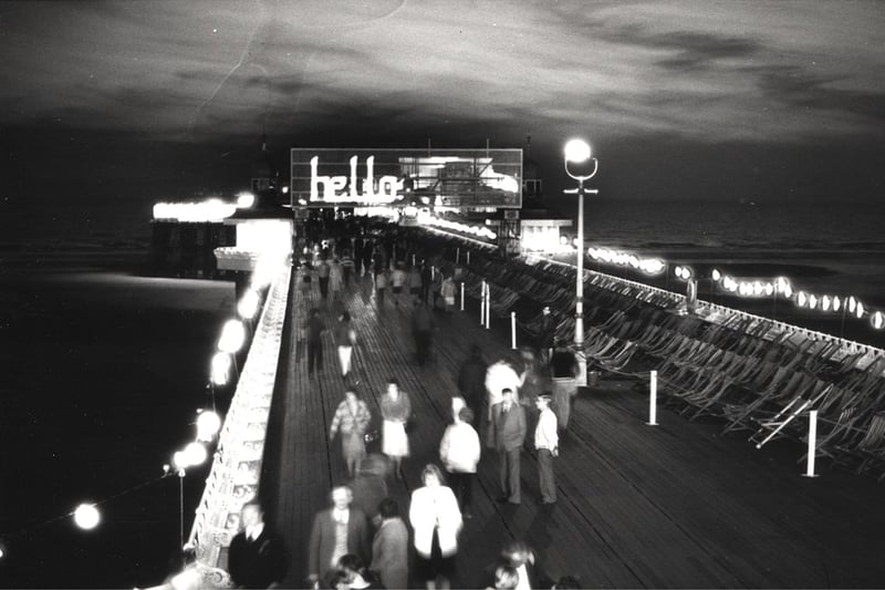 North Pier Lasergram