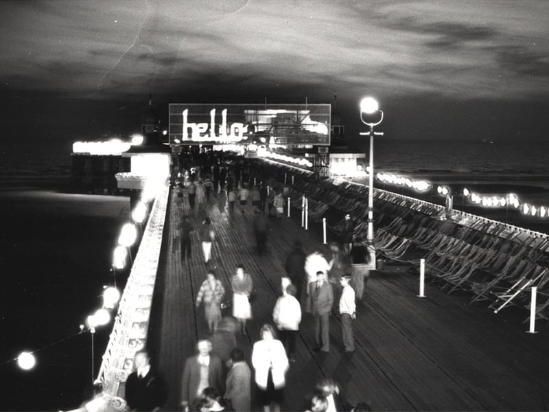 North Pier Lasergram