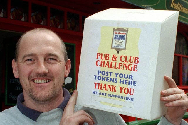 Andrew Trotter - Licensee Manager of The Ardwick in 1999