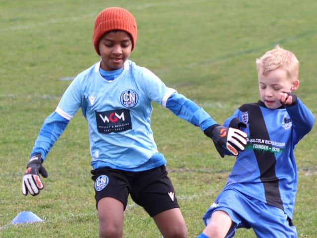 CN Sports Eagles and FC Rangers have also formed new friendships in their first season Picture: Karen Tebbutt