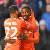 Ekpiteta scored Blackpool's first goal in their win against Forest in the FA Cup