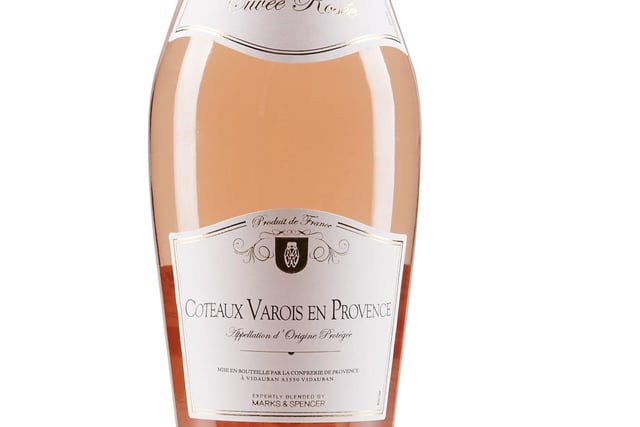 Coteaux Varois en Provence 2020 is £7, down from £10, until  May 23 at Marks and Spencer.
Let's hope the sun shines as pinks like this are a sunny day partner!