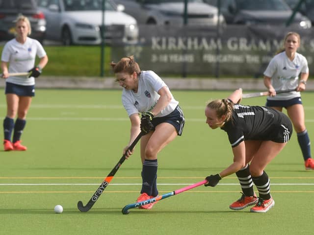 Just one weekend of the league hockey season remains for Fylde Ladies