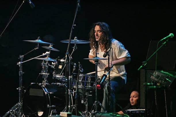 Dave Abbruzzese performs during the Native American Music Awards in Hard Rock Live. (Photo by Ralph Notaro/Getty Images)