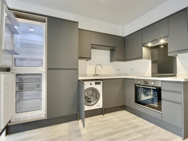 This two bedroom ground floor flat in Stubbington Avenue, Copnor, is on the market for £200,000. It is listed by Bernards.