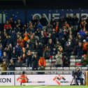 Seasiders supporters made the midweek trip to Lincoln.