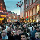 Blackpool Christmas Lights switch-on, 2004 - are you in the crowd?