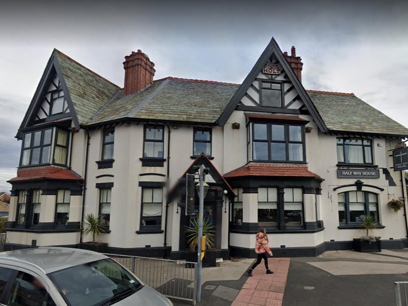 Halfway House on St Anne's Road has a rating of 4.4 out of 5 from 959 Google reviews. One customer said: "Lovely relaxing atmosphere. Sat in the beer garden on lovely furniture"