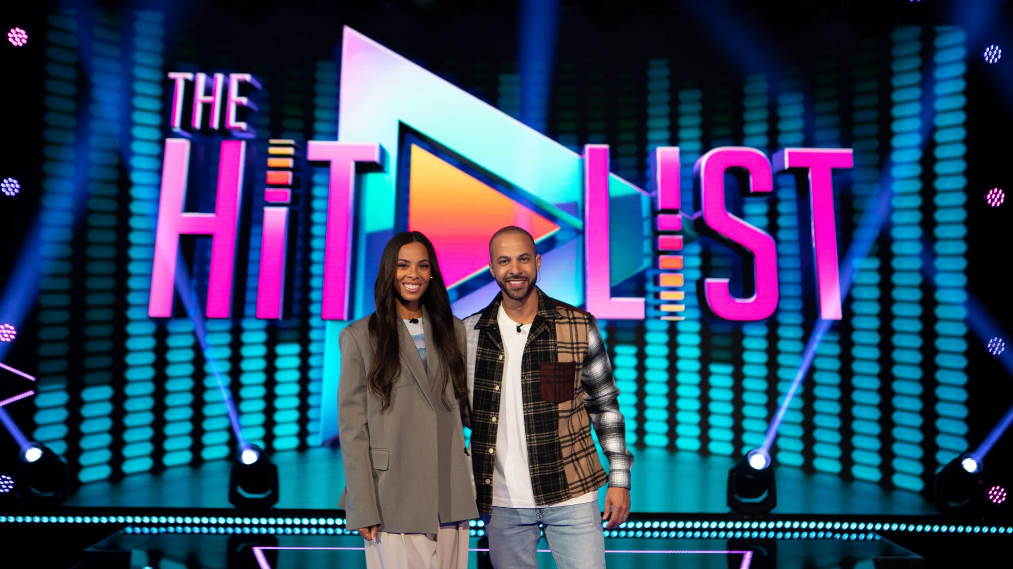 Who presents The Hit List on BBC? Full cast and where you know Marvin and Rochelle Humes from