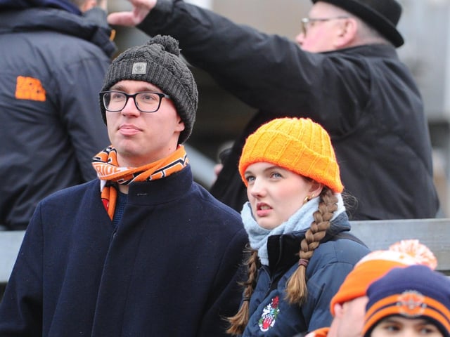 Seasiders supporters at the Memorial Stadium.