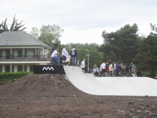 Opening of the new skate park in Stanley Park