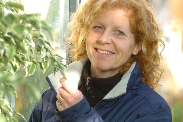 Wendy Priest, who was a seasonal gardener in 2006