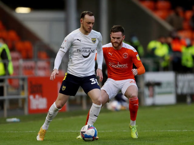 The 25-year-old could become available this summer after only signing a short-term contract with Paul Ince's Reading in February. The 25-year-old always looked a dangerous player whenever he played against the Seasiders for Oxford. An England Under-20 international, Barker will be well known to Neil Critchley given he came through the academy at Man City.
