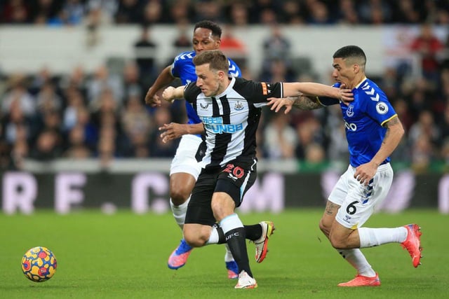 He may not have grabbed his first goal for Newcastle just yet, however, Wood’s ability to hold up the ball and attract defenders that allows other players to roam into space is an integral part to this current Newcastle side.