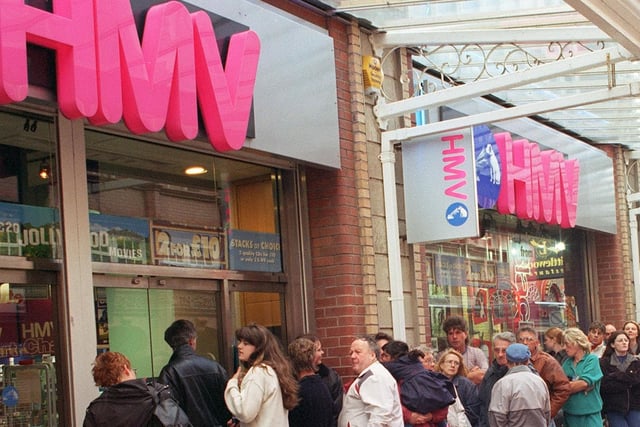 HMV - who didn't browse the CDs and vinyls?