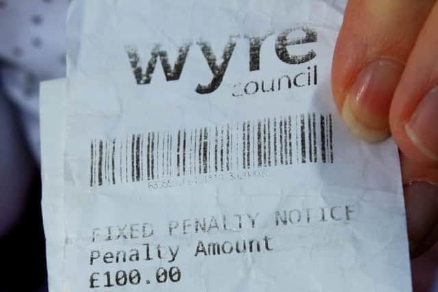 More people are being fined for dog fouling in Wyre