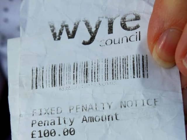 More people are being fined for dog fouling  in Wyre