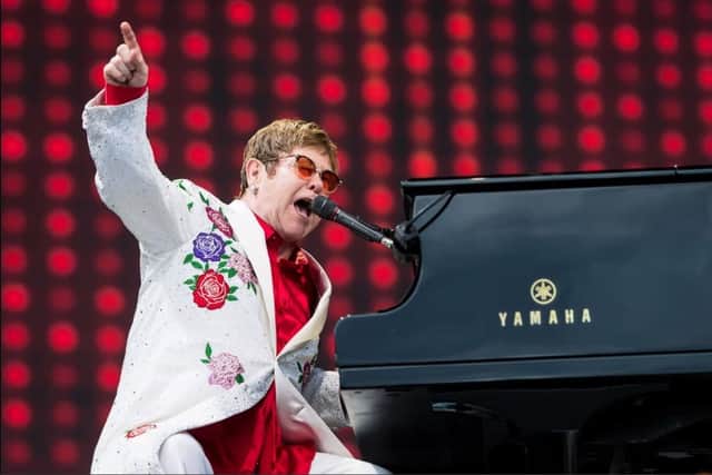 Elton John became a close friend of Allan after his performances at the Guild Hall in the seventies.