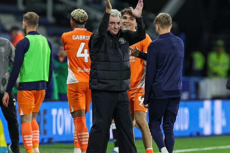 Blackpool's fortunes have changed since the arrival of Steve Bruce.