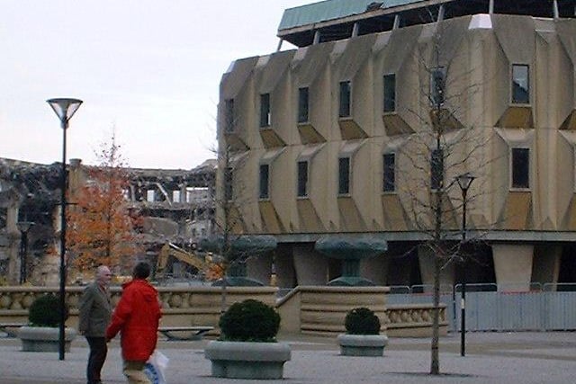 The Town hall extension was built with a life-span of about 500 years but only lasted 25