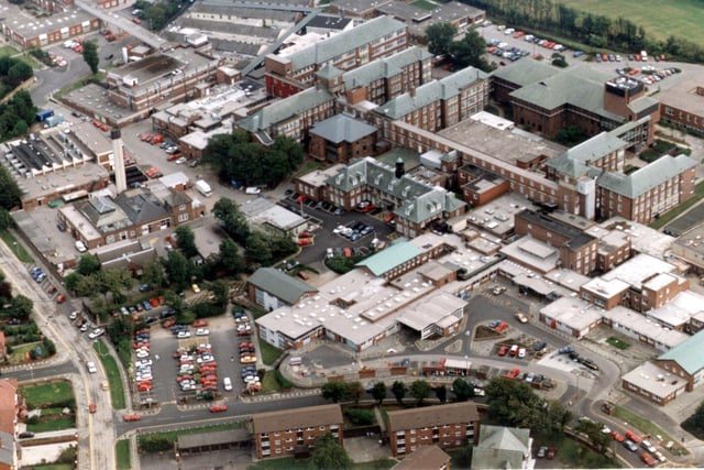 Blackpool Victoria Hospital has changed dramatically since this photo was taken in 2000