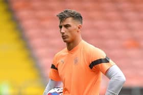 Stuart Moore impressed in between the sticks for Blackpool's development squad
