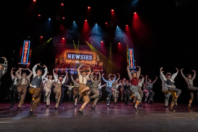 Newsies delivering a West End quality performance