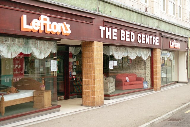 Leftons Bed Centre was in Church Street. This goes back to 1998