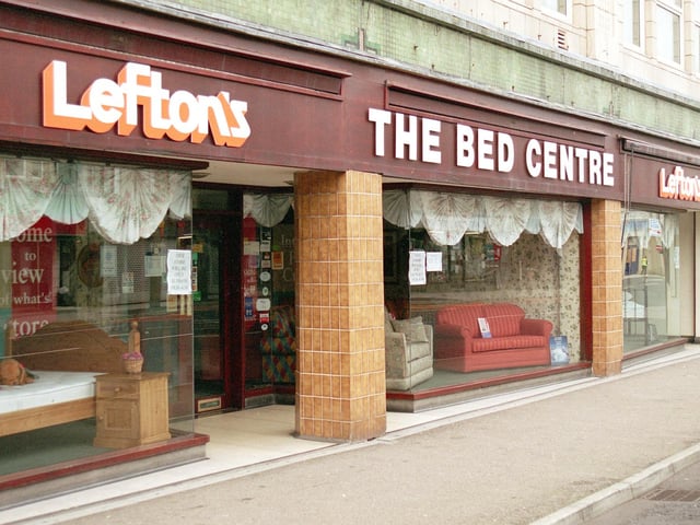 Leftons Bed Centre was in Church Street. This goes back to 1998