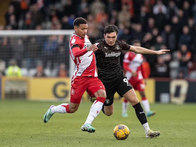 Kyle Joseph in action for the Seasiders (Photographer Andrew Kearns / CameraSport)