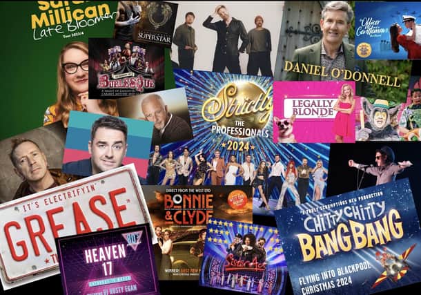 Big name musicals, pop acts and festivals are heading to Winter Gardens Blackpool in 2024
