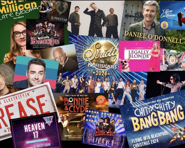 Big name musicals, pop acts and festivals are heading to Winter Gardens Blackpool in 2024