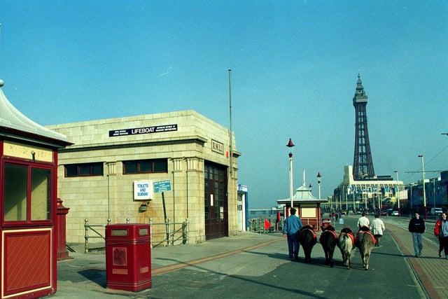 The old lifeboat house as it was in 1997, in all its Art Deco glory