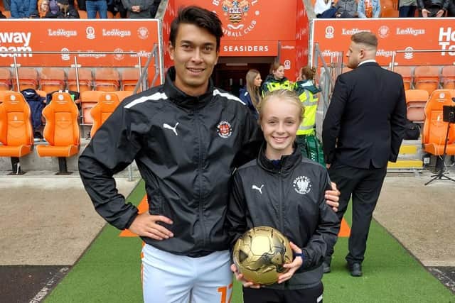 Blackpool's Emerging Talent Centre players watched Neil Critchley's players win their first game of the season Picture: Blackpool FC Community Trust