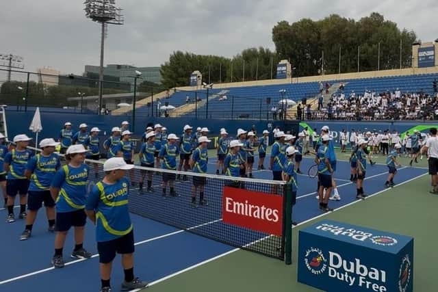 A place at the Dubai Tennis Championships awaits the winner of the Ball Kid Project at St Annes TC and Lytham TC