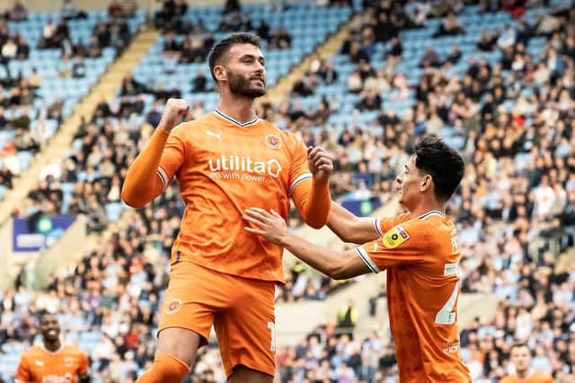 Gary Madine deserved his goal after a superb display in the number nine role