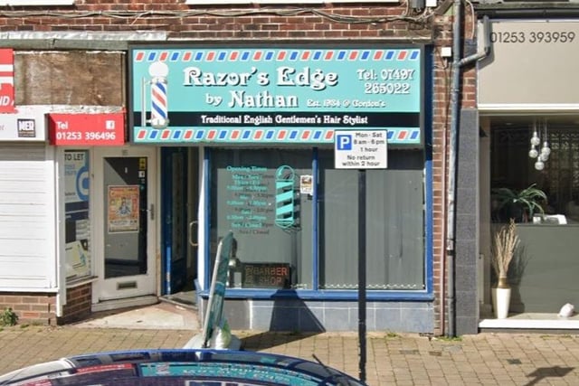 Razor's Edge (Nathan's) on Westcliffe Drive, Layton, was recommended by Jackie Torrance