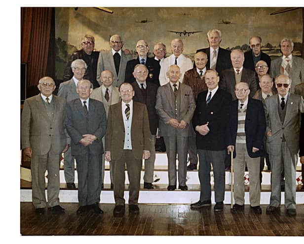 A rare photograph from the 1990s showing members of the White Eagle Club in Blackpool. One of the last images taken inside the club before it closed in 1999.