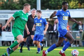 Squires Gate were well beaten by Charnock Richard in their FA Cup tie Picture: Ian Moore