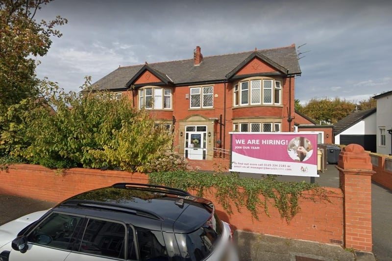 Berwick House Rest Home on Berwick Road, Blackpool, was rated as 'requires improvement' by the CQC in March 2023